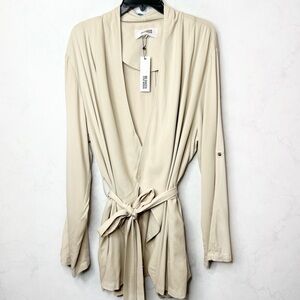 [BB Dakota] Women’s Cream Tying Cardigan